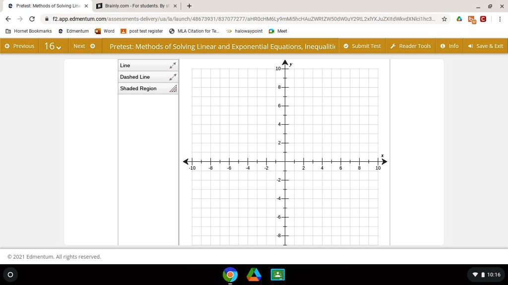 SOLVED: Use the drawing tool(s) to form the correct answer on the ...