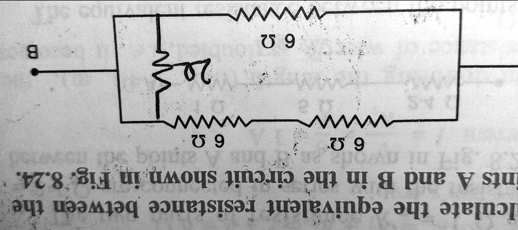 SOLVED: 'calculate The Equivalent Resistance Between A And B'