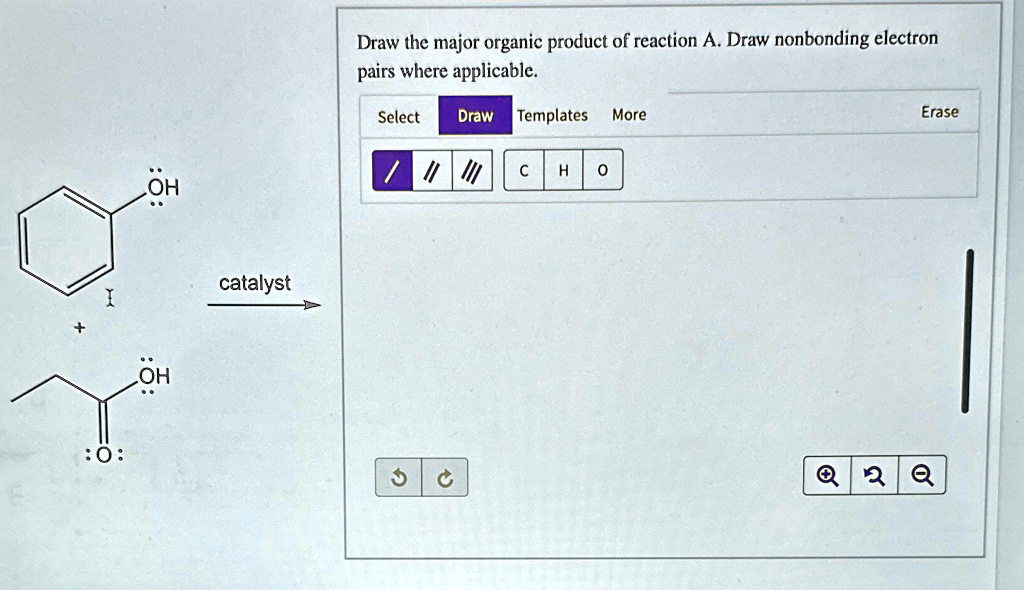 Consider The Pair Of Reactions Draw The Major Organic Product draw the major organic product of reaction a draw nonbonding electron