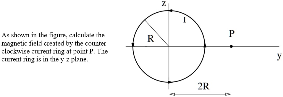 As Shown In The Figure Calculate The Magnetic Field Solvedlib 5496