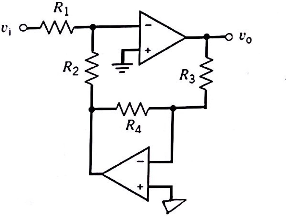 SOLVED: Calculate every voltage and current a function of the input ...