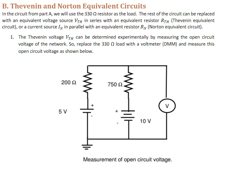 Solved: Determine The Thevenin Equivalent Circuit Seen By The Load (330 