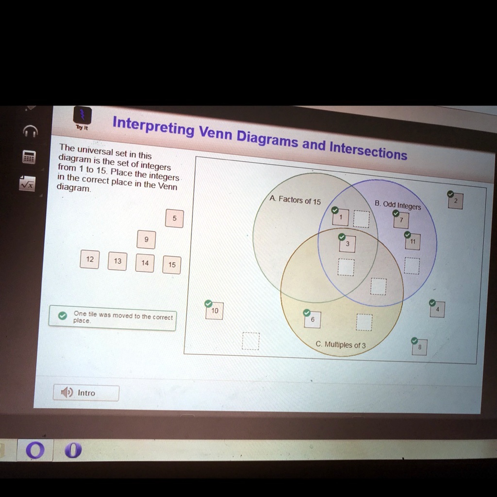 Solved I Can T Get Past This How Do I Do It What Are The Answers Asap Interpreting Venn