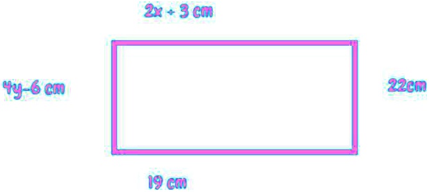 SOLVED: 'work out the value of x and y in each of these diagrams, all ...