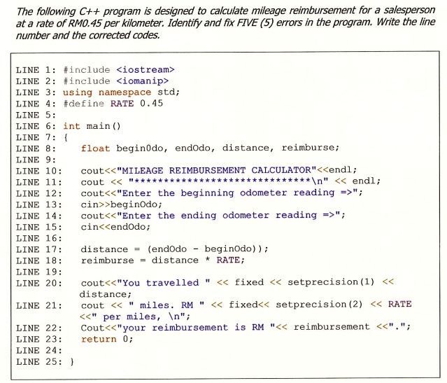 SOLVED: #include #include using namespace std; #define RATE 0.45 int ...
