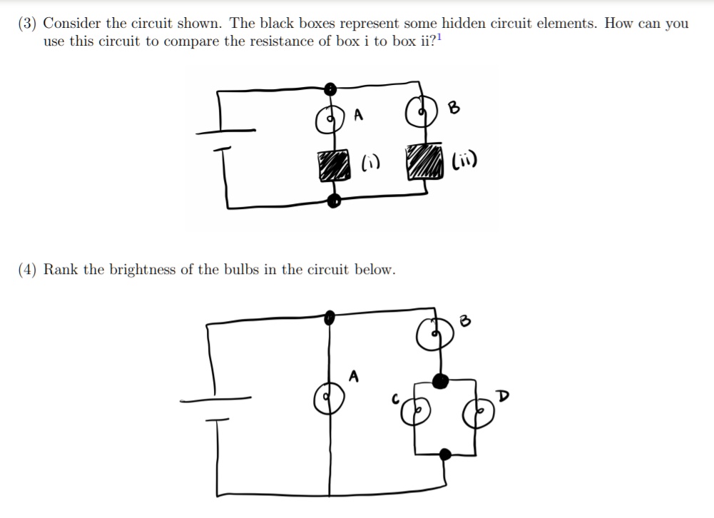 SOLVED: Consider the circuit shown. The black boxes represent some ...
