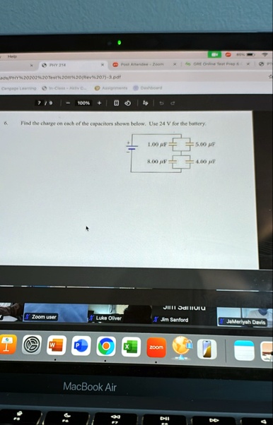 phy 214 post attendee zoom gre online test prep 6 help adsphy2020220test20h20rev207 3pdf cengage learning in class aktiv c assignments dashboard 79 100 6 find the charge on each of the capac 04438