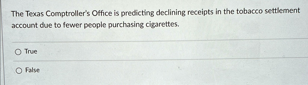 texas tobacco settlement 20 years later, debate continues over the verdict Texas County Awarded TSET Grant