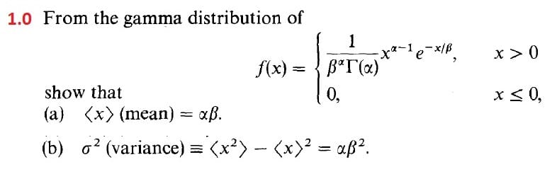 What Is Alpha And Beta In Gamma Distribution