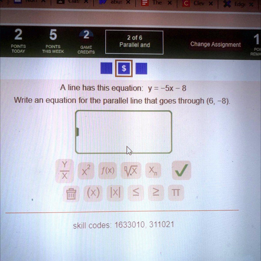 Browse questions for Algebra