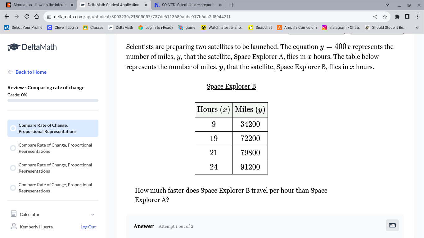 Solved simulation how do the intera deltamath student application n