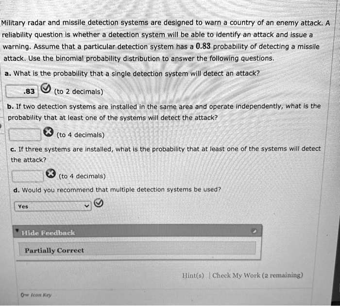 SOLVED Military radar and missile detection systems are designed to