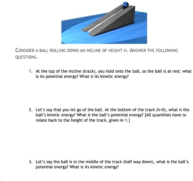 Does A Ball Rolling Across The Floor Have Energy Of Electron