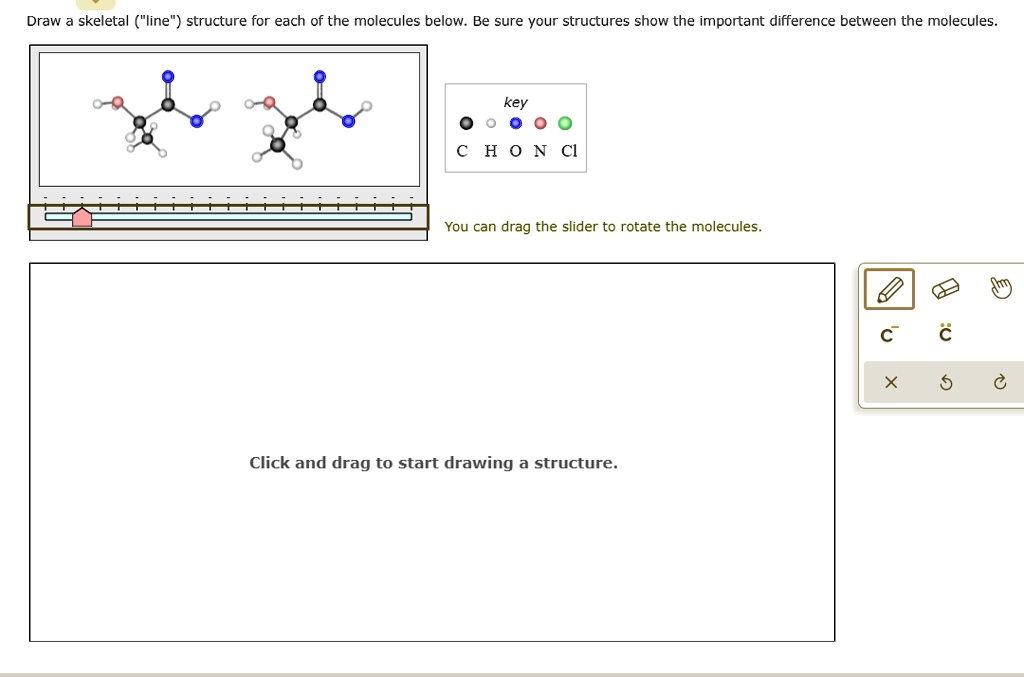 Solved Draw Skeletal Line Structure For Each Of The Molecules Below