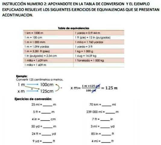 SOLVED: ayuda porfavor doy coronita y 20 puntos INSTRUCCIÓN NUMERO 2 ...