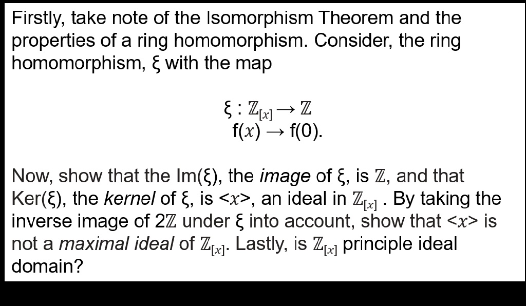 Share 114+ properties of ring homomorphism latest netgroup.edu.vn