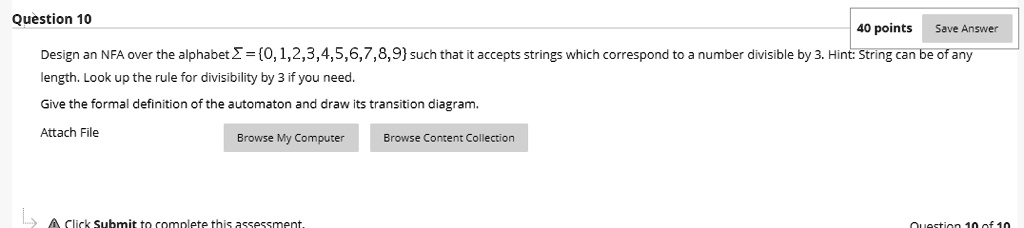 Solved QUESTION 7 5 points Save Answer Provide an