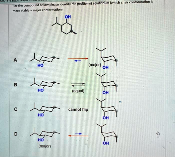 SOLVED For the compound below please identify the position of