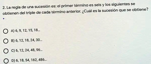 Que Regla Se Establece En La Sucesion Anterior