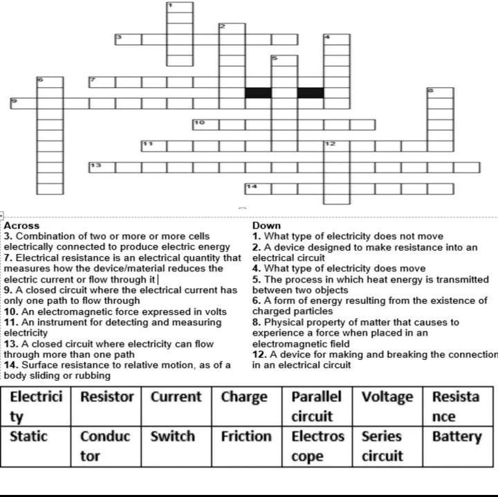 SOLVED Directions Answer the crossword puzzle using the clues