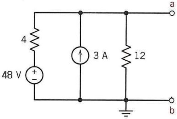 SOLVED: Please convert this circuit into a Thevenin equivalent circuit ...