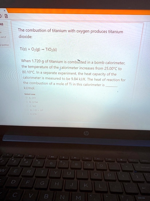 Stunning The Combustion Of Titanium With Oxygen Produces Titanium ... Picture in 4K Stunning The Combustion Of Titanium With Oxygen Produces Titanium ... Picture in 4K