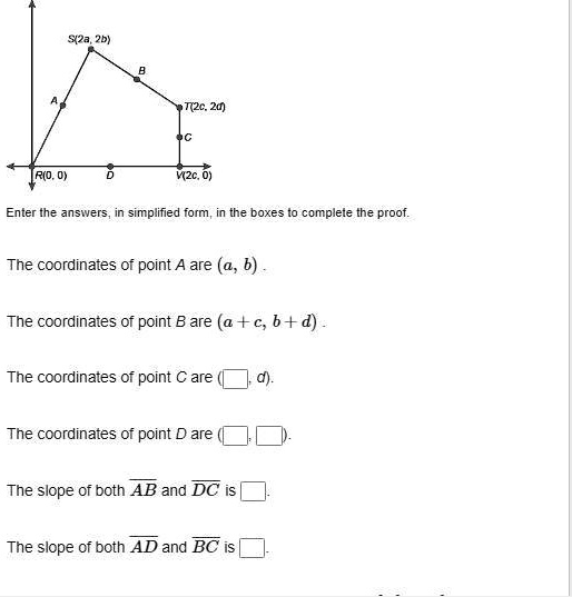 SOLVED: Thank you for your help! Kim-Ly is writing a coordinate proof ...