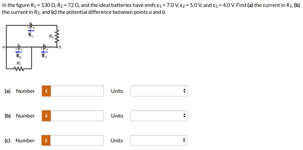first difference in r – difference function in r –... SOLVED: In the figure, R1 = 1300 Ω, R2 = 720 Ω, and the ideal ...