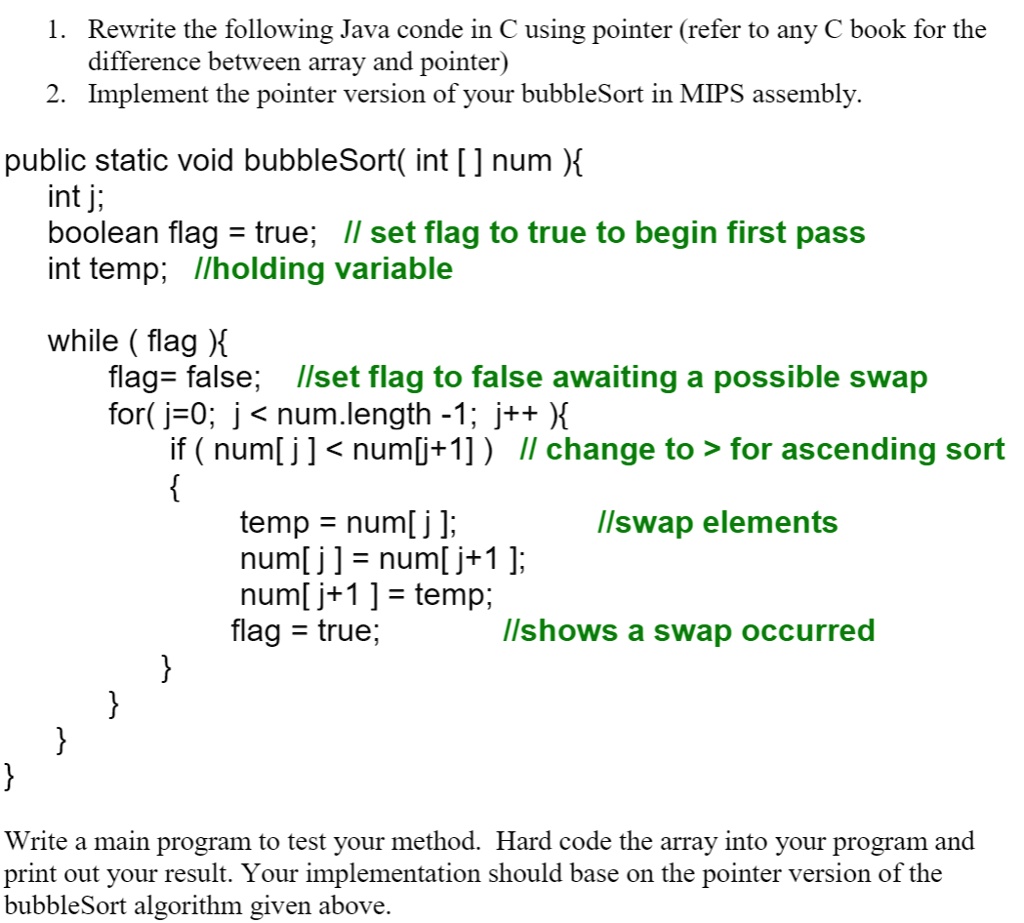 What is flag 0 and 1 in java?