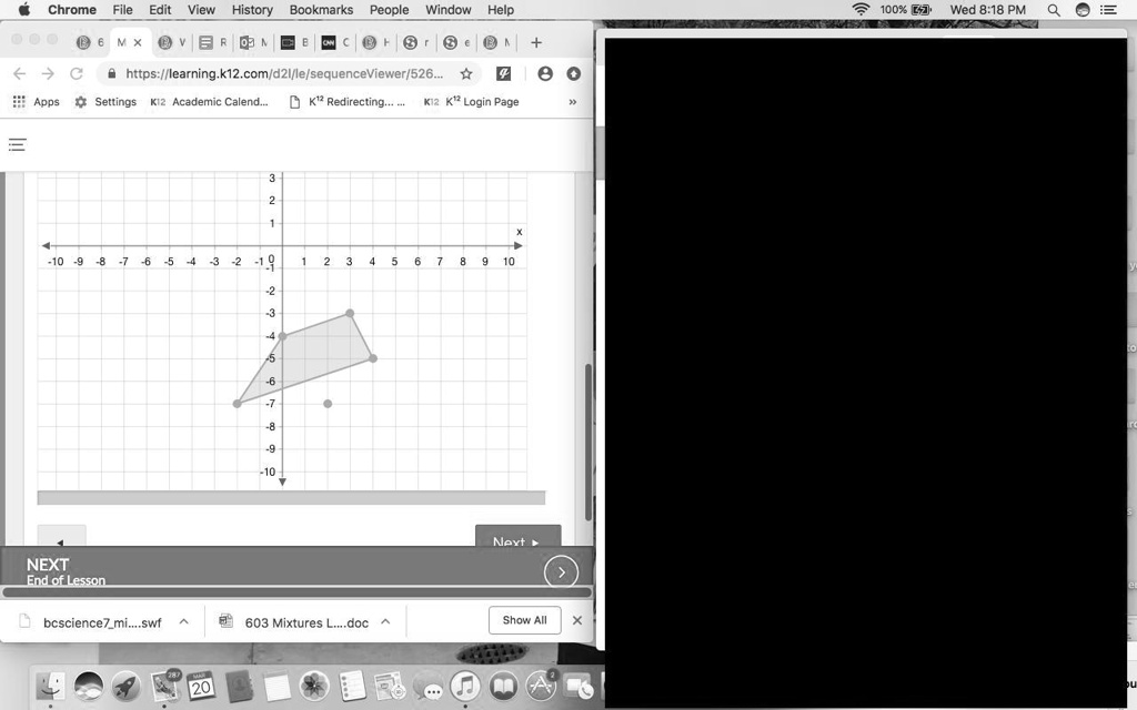 SOLVED: Graph the image of the figure after a dilation with a scale ...