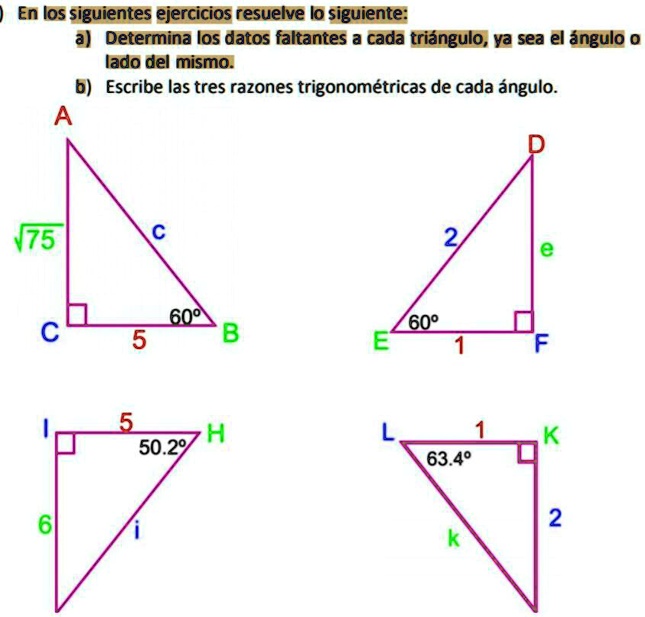 SOLVED: podrían ayudarme por favor En los siguientes ejercicios ...