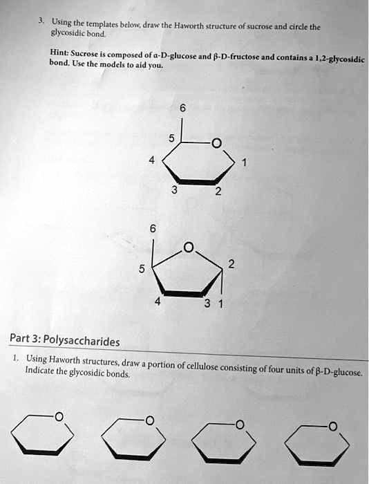 Haworth Structure Of Sucrose