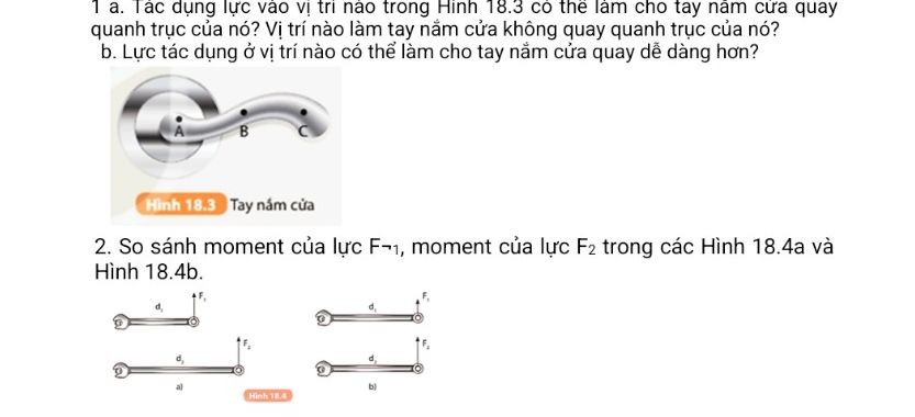 SOLVED: 1 A. Tác D?ng L?c Váo V? Tri Não Trong Hinh 18.3 Cô Thê Lám Cho ...