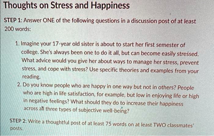 Assignment 3 -- One Nation Under Stressdocx - KIN 169 quotOne Nation Under  Stressquot Discussion Questions Answer the following questions using the film  and  Course Hero