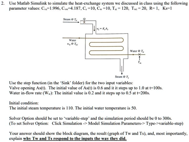Temperature Control in a Heat Exchanger - MATLAB & Simulink Example