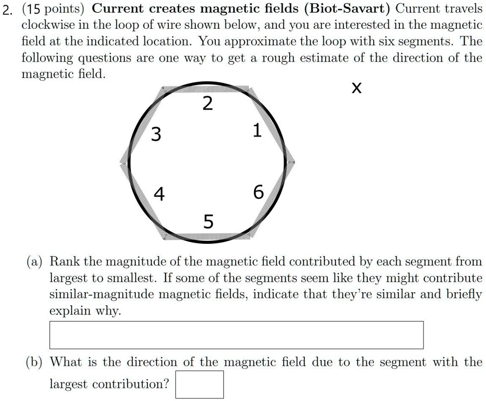 SOLVED2_ (15 points) Current creates fields (BiotSavart