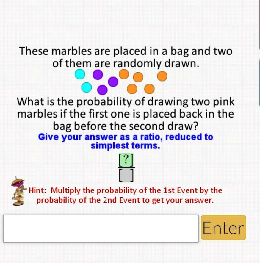 SOLVED: 'CAN ANYONE HELP ME ANSWER THIS These marbles are placed in a ...