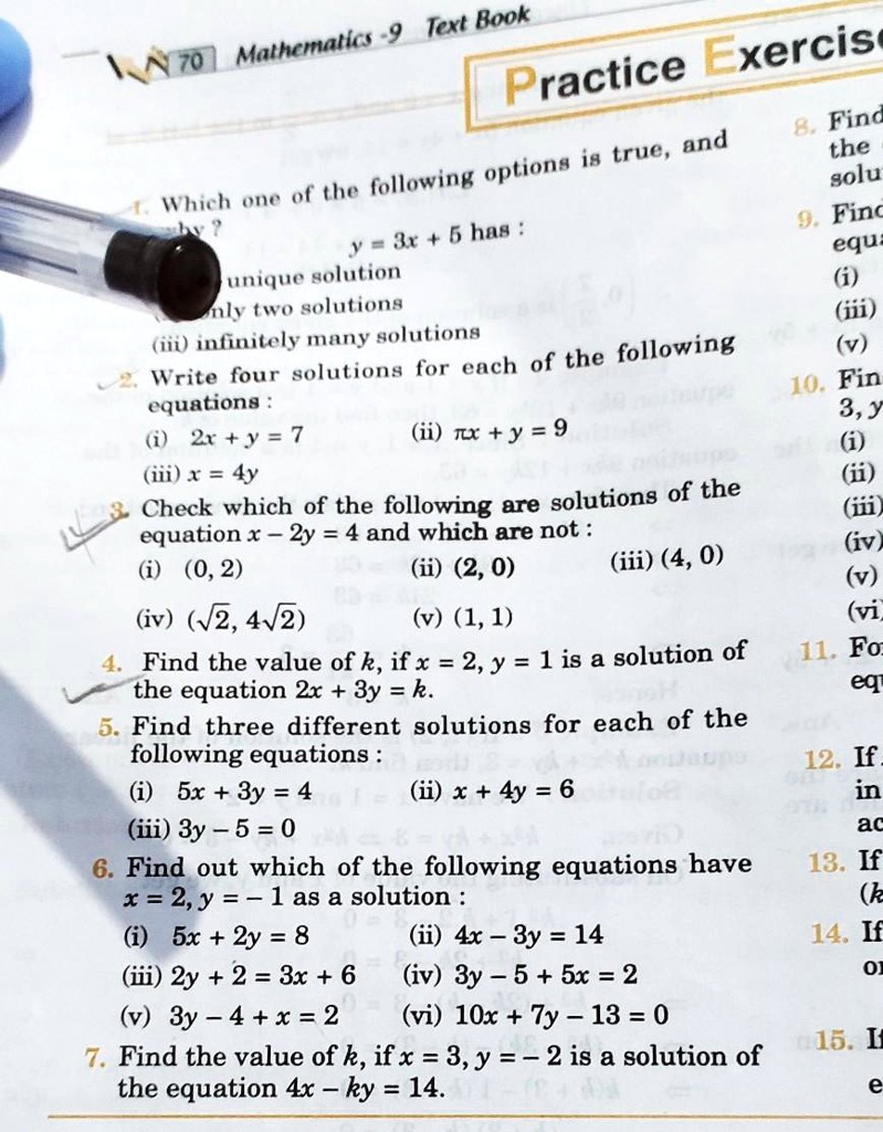 SOLVED: 'Mene shi equation likhi h dekho question no. 5 dekho 