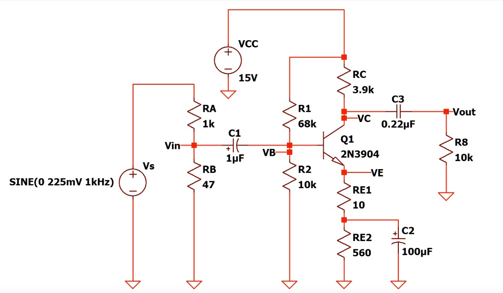 SOLVED The figure shown below is a commonemitter amplifier. Why
