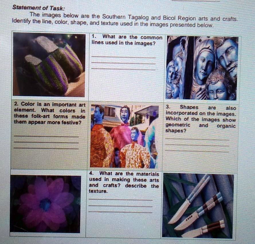 SOLVED 3. Shapes are also incorporated in the images. Which of the