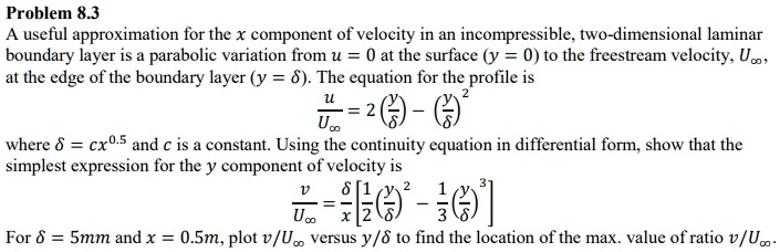 SOLVED: Problem 8.3: A useful approximation for the x-component of ...