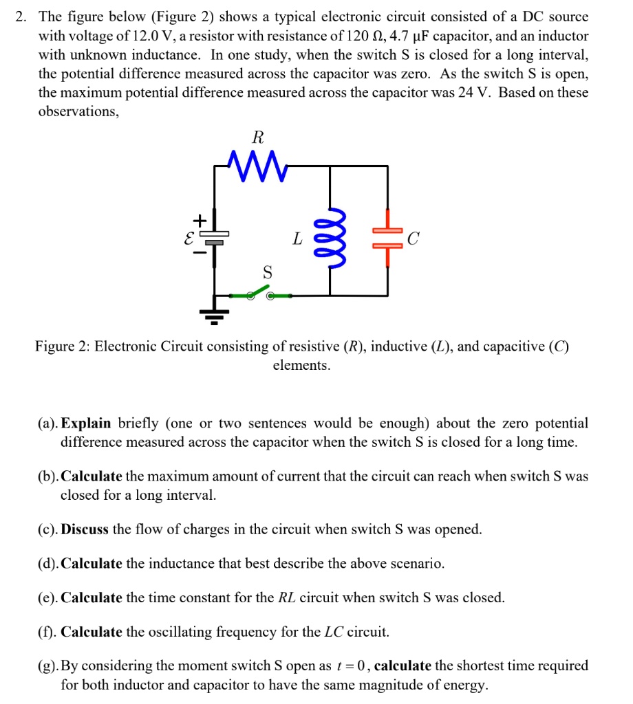 SOLVED The figure below (Figure 2) shows a typical electronic circuit