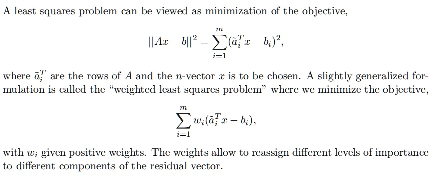 solved-a-least-squares-problem-can-be-viewed-as-minimization-of-the