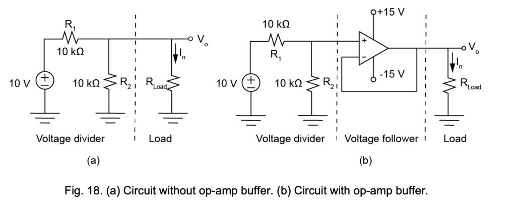 SOLVED: Evaluation of a voltage follower (unity-gain buffer) that has a ...