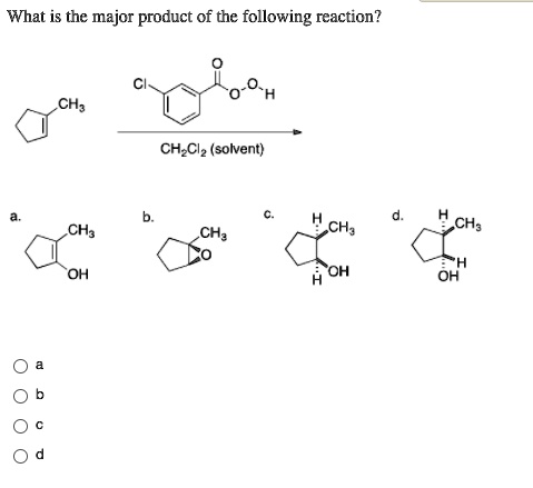 SOLVED: What is the major product of the following reaction? CH3 CHCl2 ...