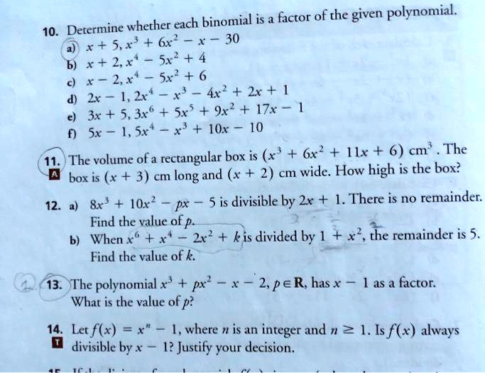 solved-polynomial-each-binomial-is-a-factor-of-the-given-10