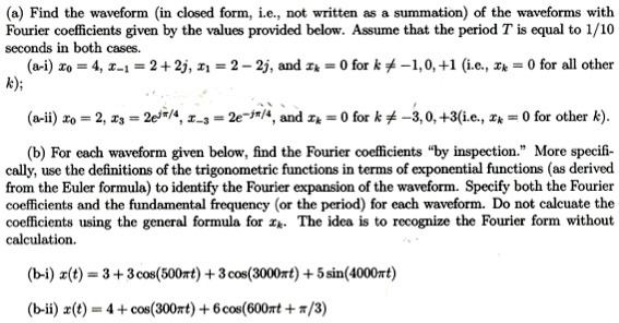 Excel Exponential Function Formul SOLVED: Find the waveform (in closed form, i.e., not written as a ...