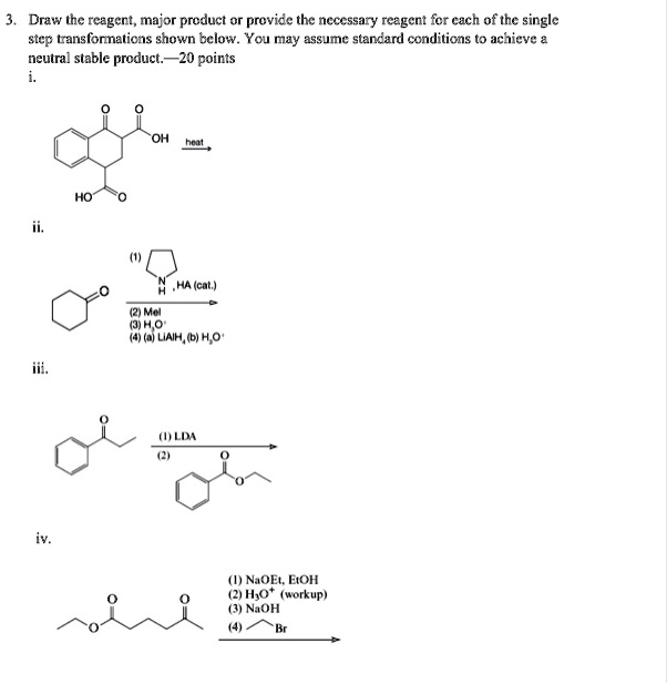 docs thc prcssurc at point a increase decrease remain... SOLVED:Draw thc rcagert, major prcduct providc thc ncccssary rcagent ...