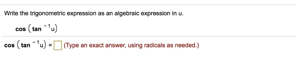 solved-write-the-trigonometric-expression-as-an-algebraic-expression