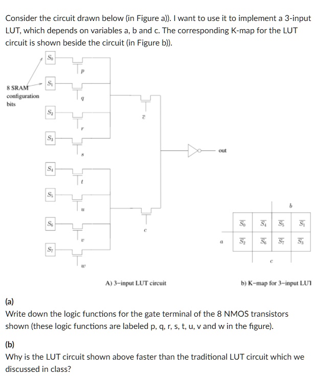 SOLVED: Consider the circuit drawn below (in Figure a): I want to use ...